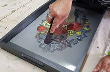 Load image into Gallery viewer, Blue Willow Vintage Workshop - Tray with Transfer