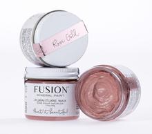 Load image into Gallery viewer, FUSION™ Mineral Paint Furniture Wax ROSE GOLD