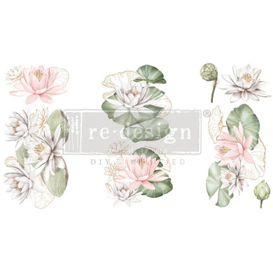 Redesign Decor Transfers® WATER LILIES