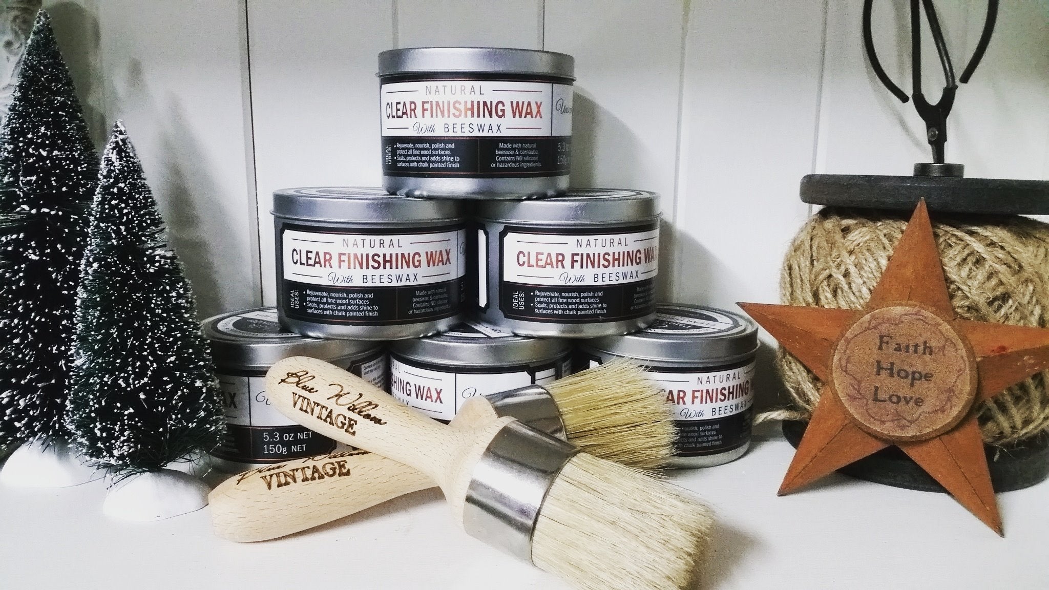 Websters Natural Clear Finishing Wax - Native Frangipani