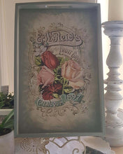 Load image into Gallery viewer, Blue Willow Vintage Workshop - Tray with Transfer