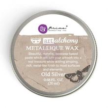 Prima Art Alchemy Metallique Wax - Old Silver