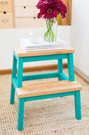 Blue Willow Vintage Workshop - Step Stool